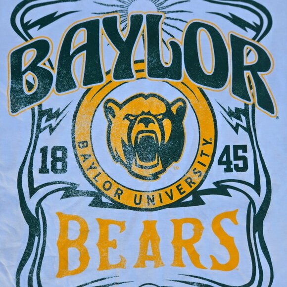 💚🐻💛NWT Baylor Bears T-Shirt Crewneck Short Sleeve - Picture 4 of 5